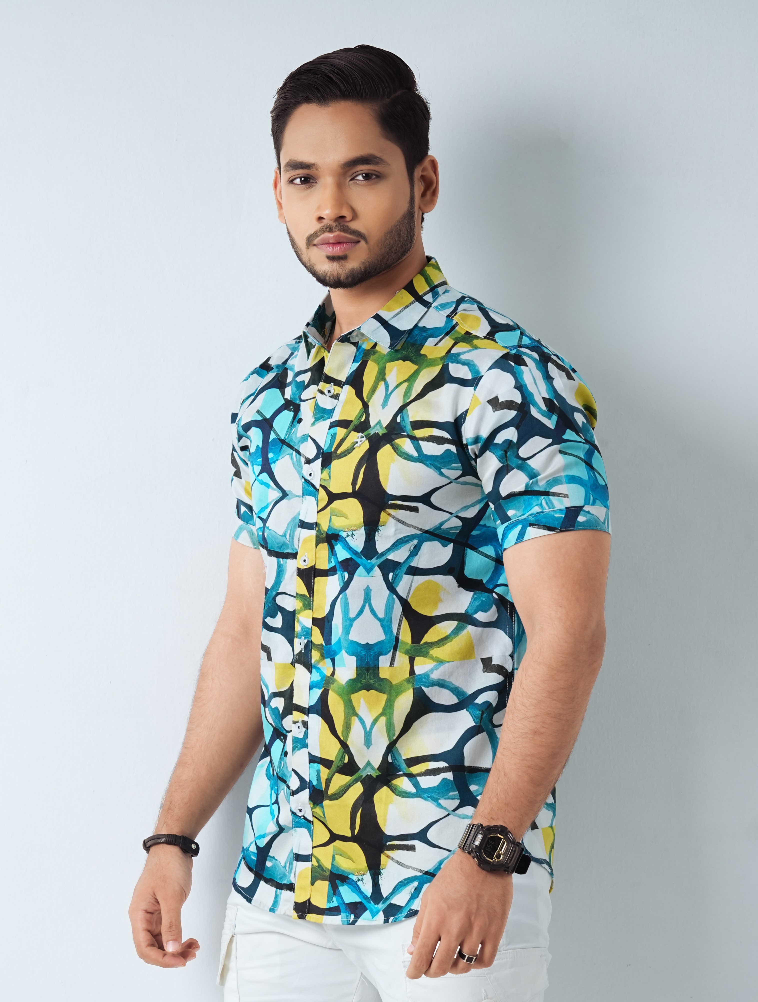 MENS-CASUAL SHIRT (H)