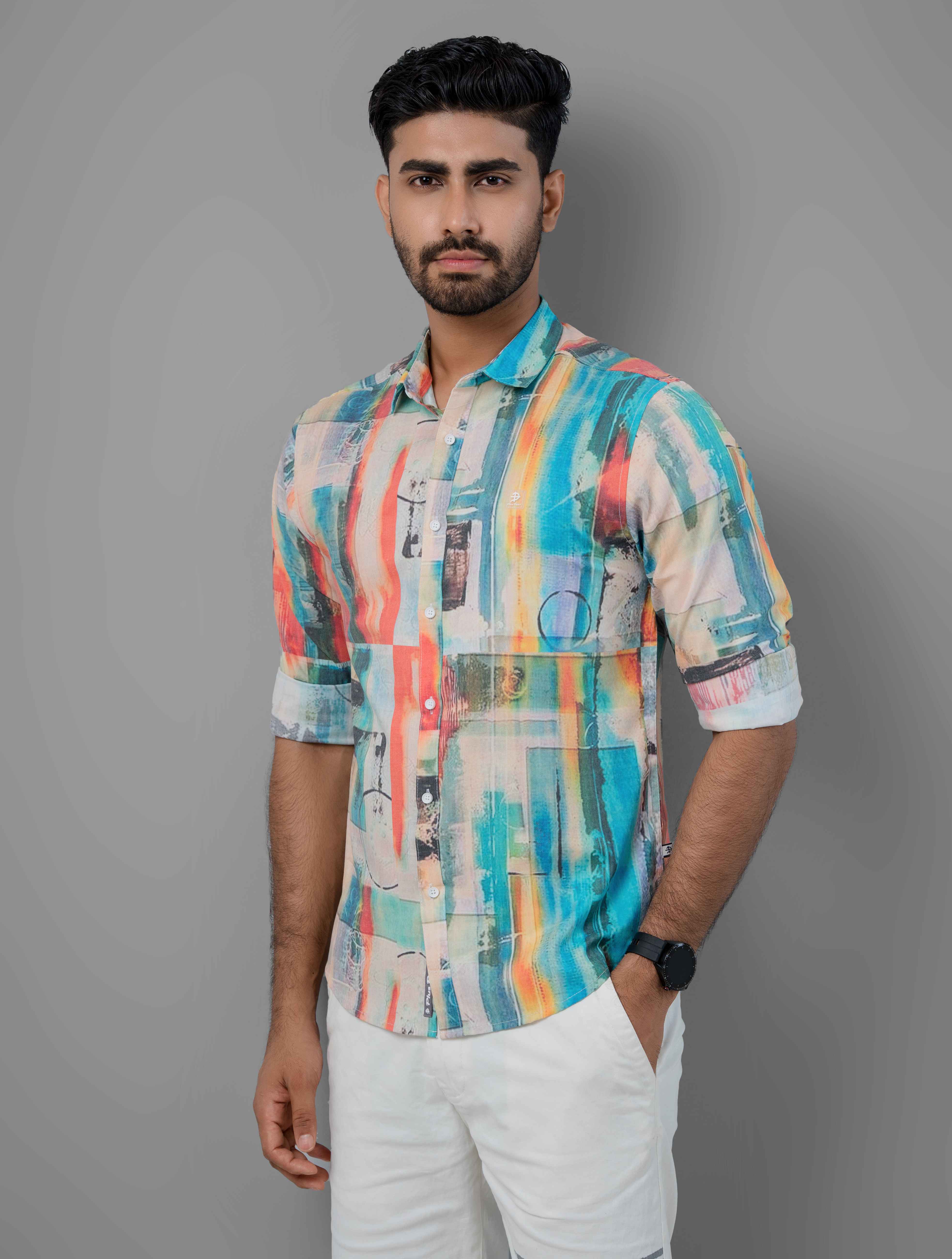 MENS-CASUAL SHIRT (F)