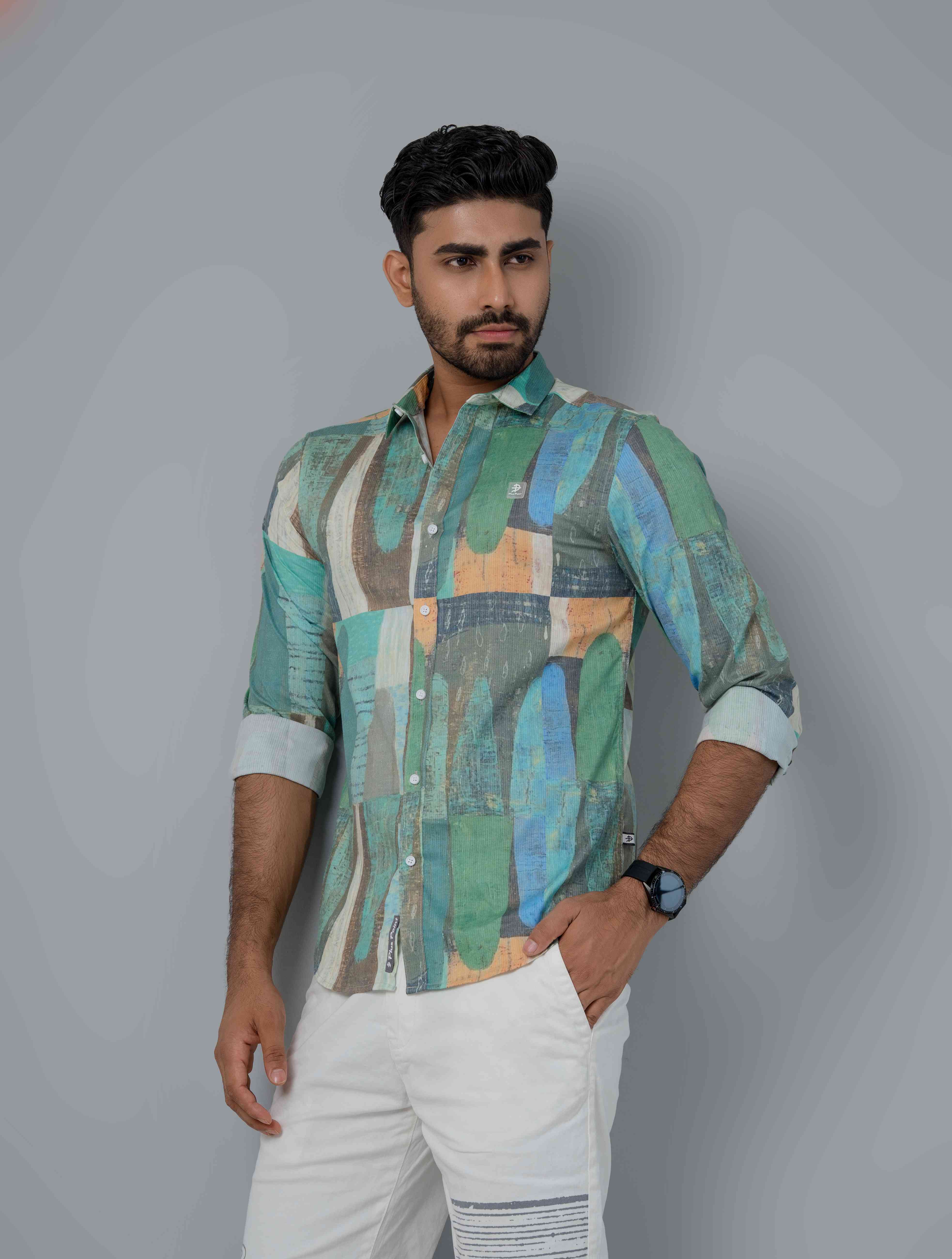 MENS FULL SLEEVE CASUAL SHIRT