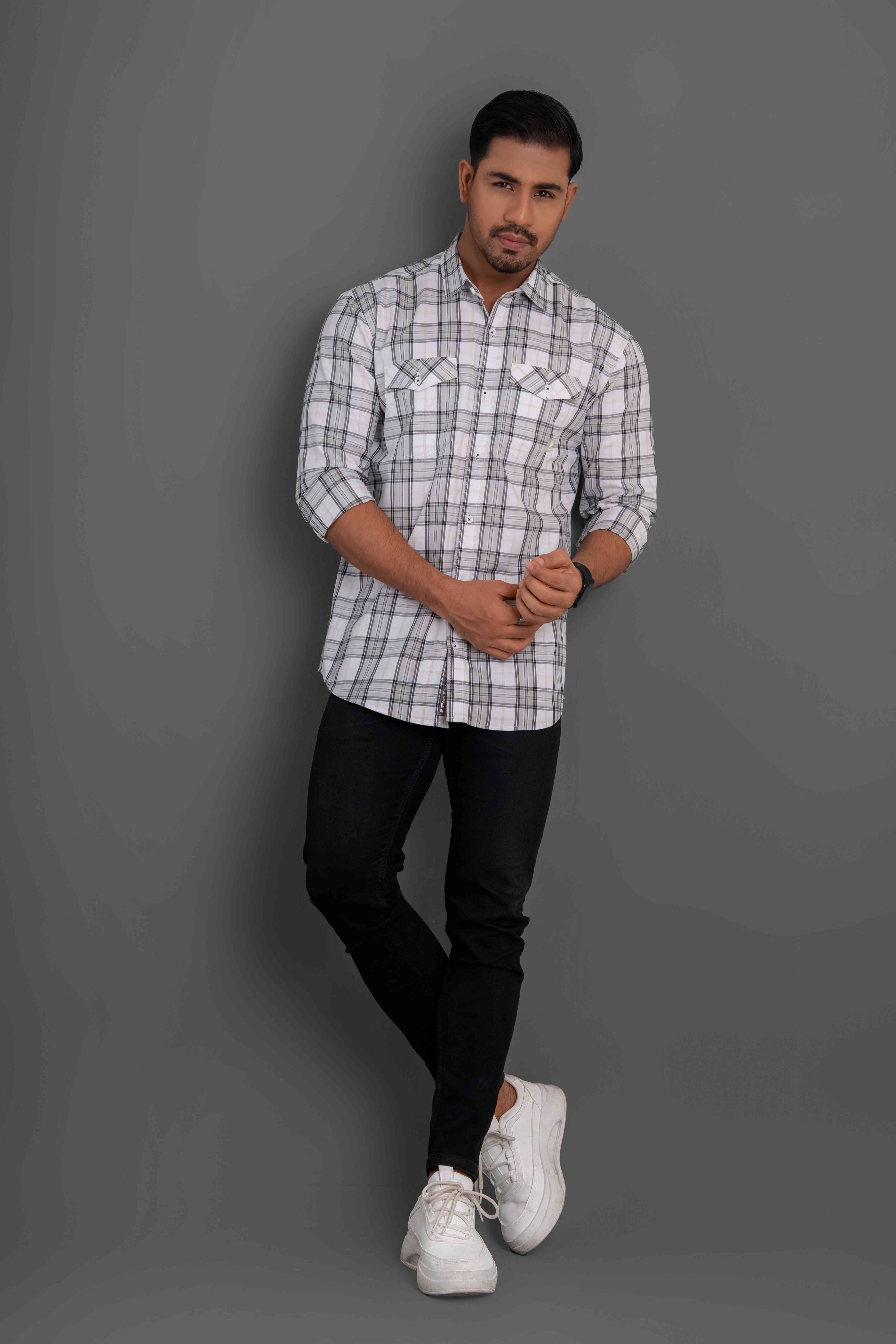 MENS FULL SLEEVE CASUAL SHIRT