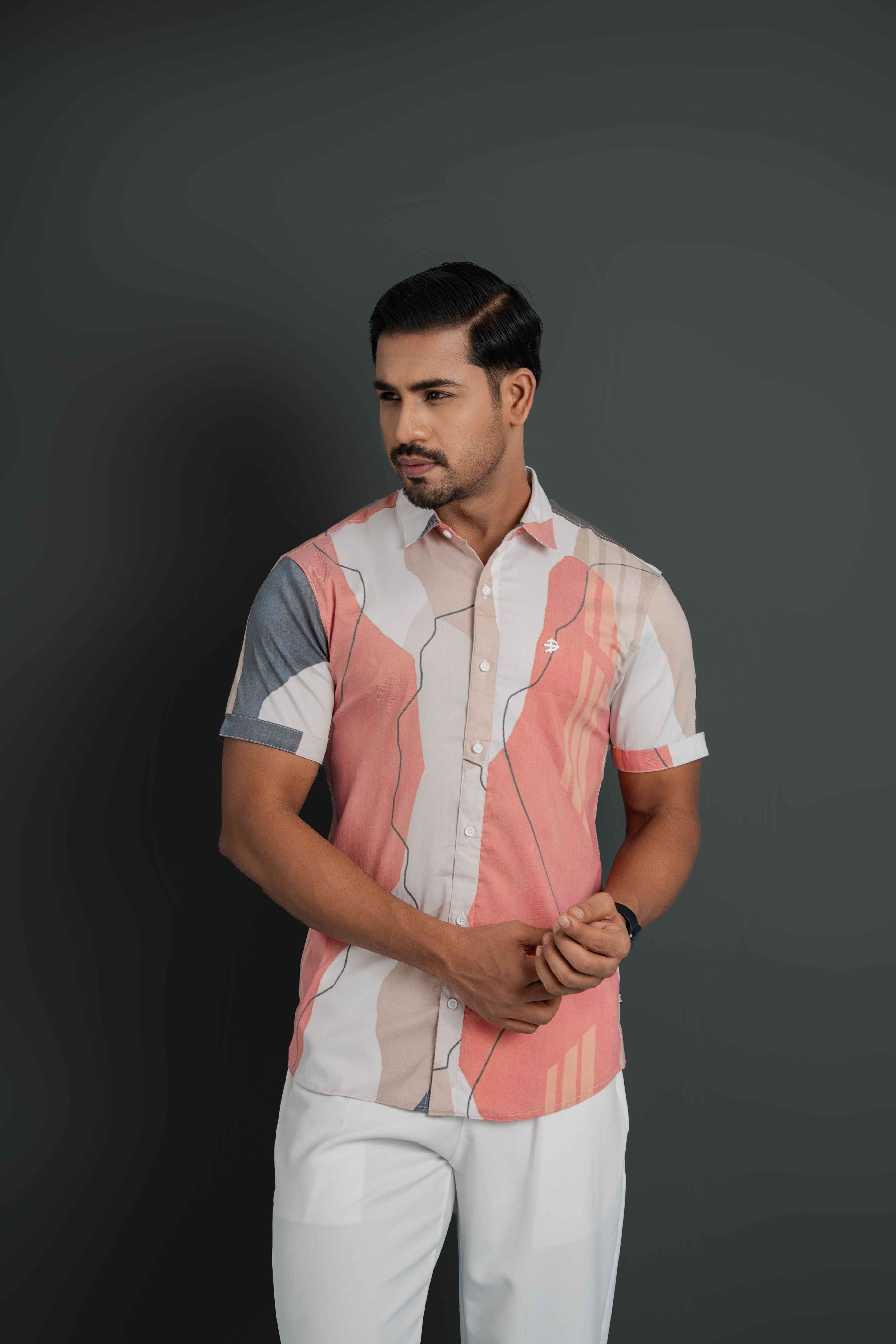 MENS HALF SLEEVE CASUAL SHIRT
