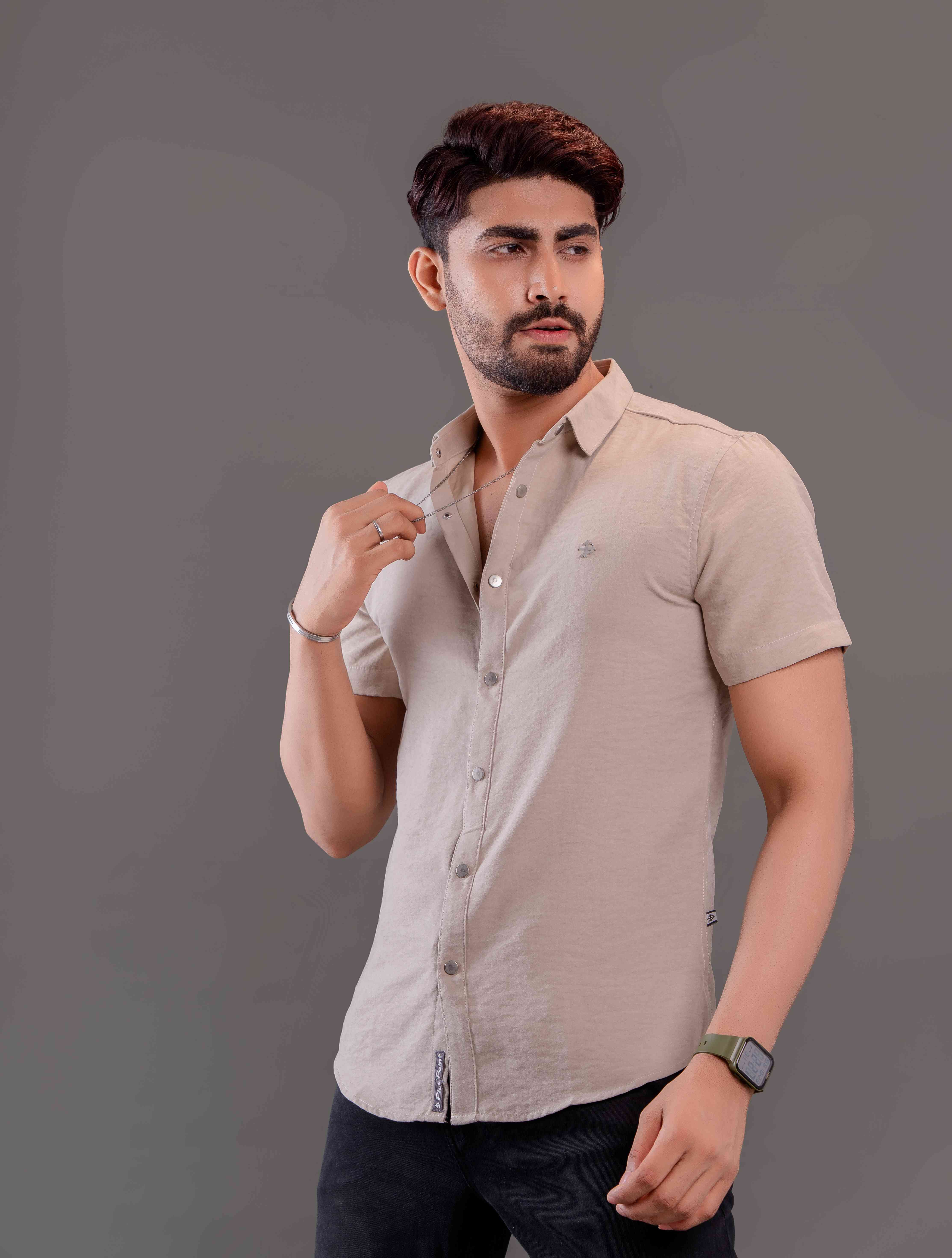 MENS-CASUAL SHIRT (H)