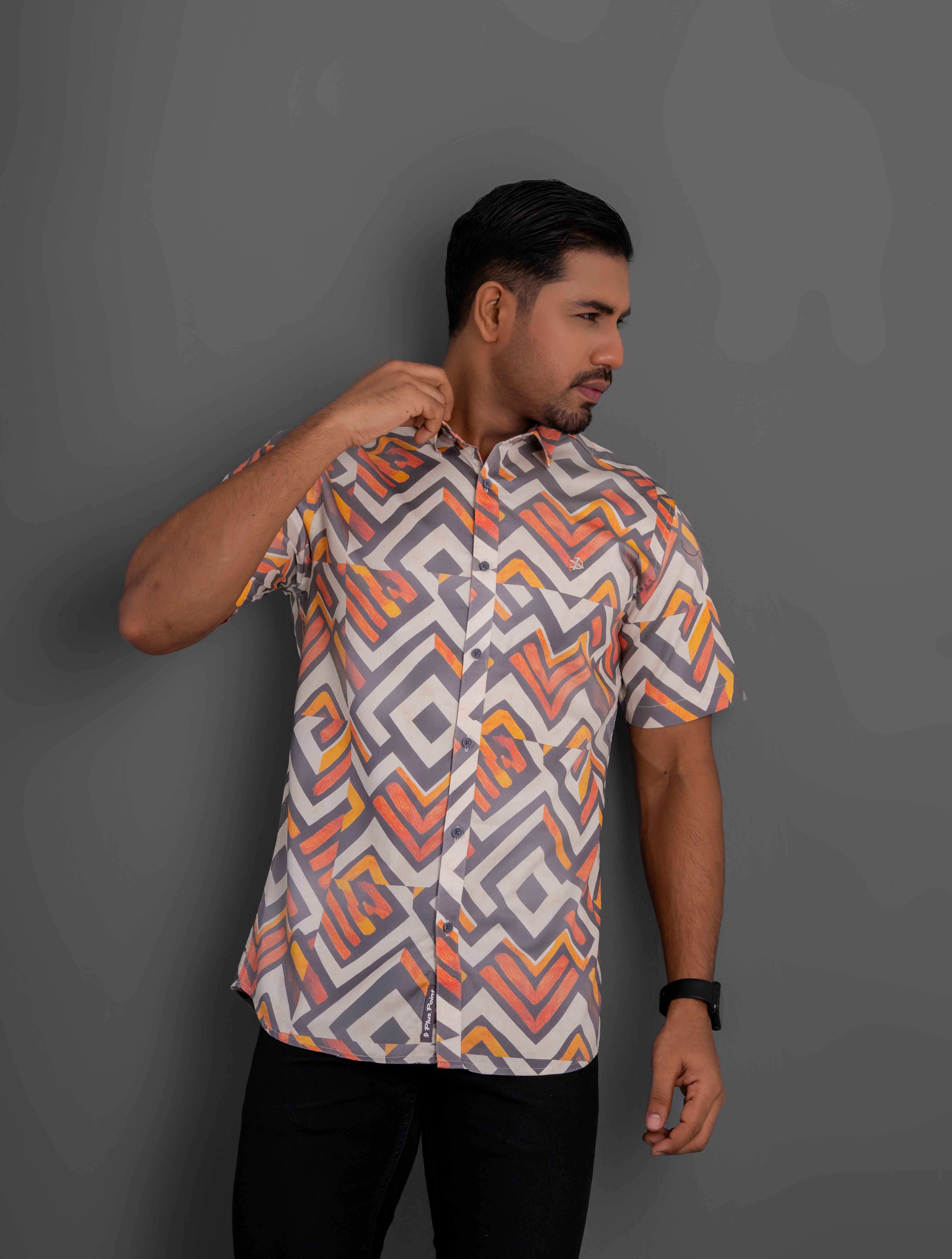 MENS HALF SLEEVE CASUAL SHIRT