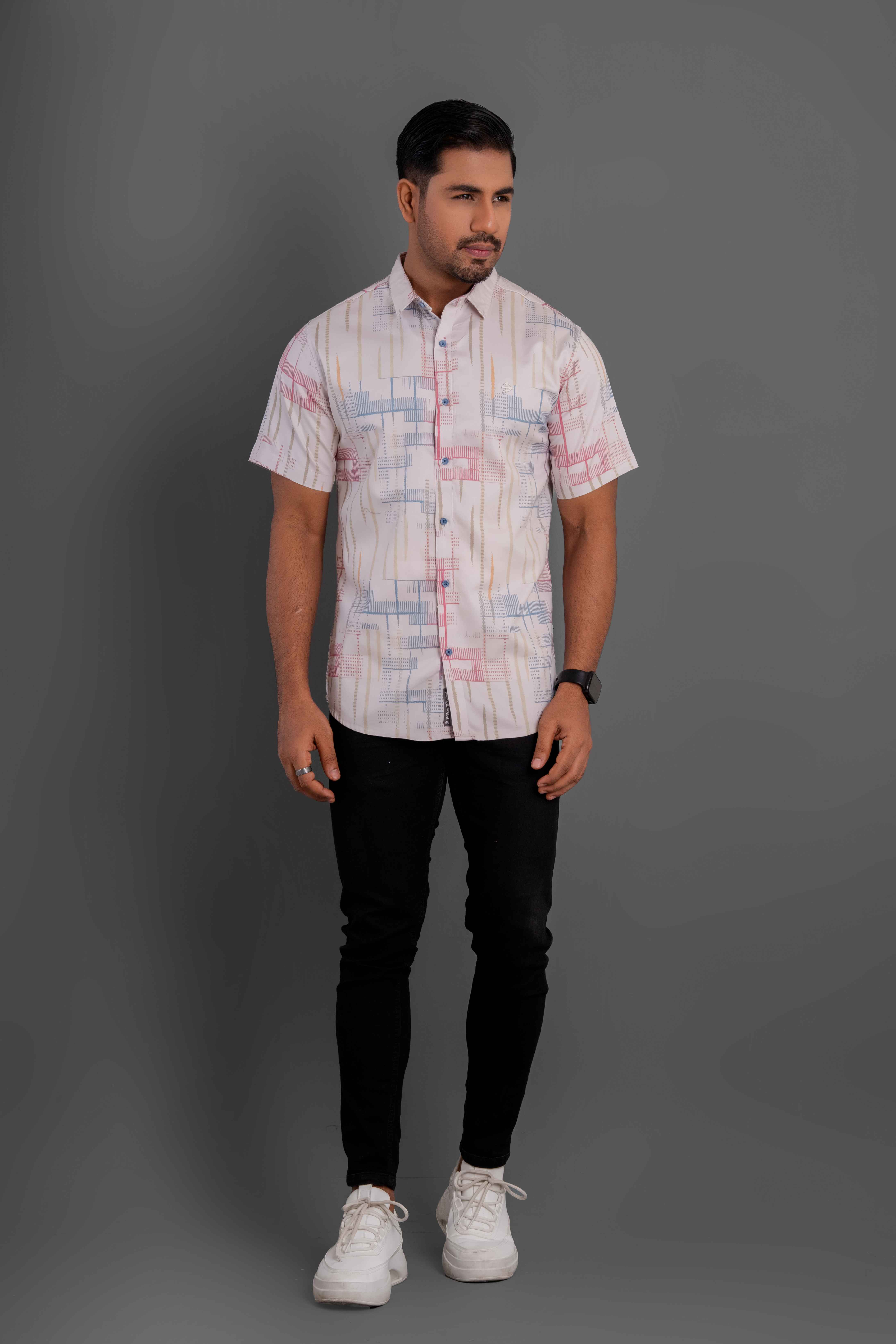 MENS HALF SLEEVE CASUAL SHIRT