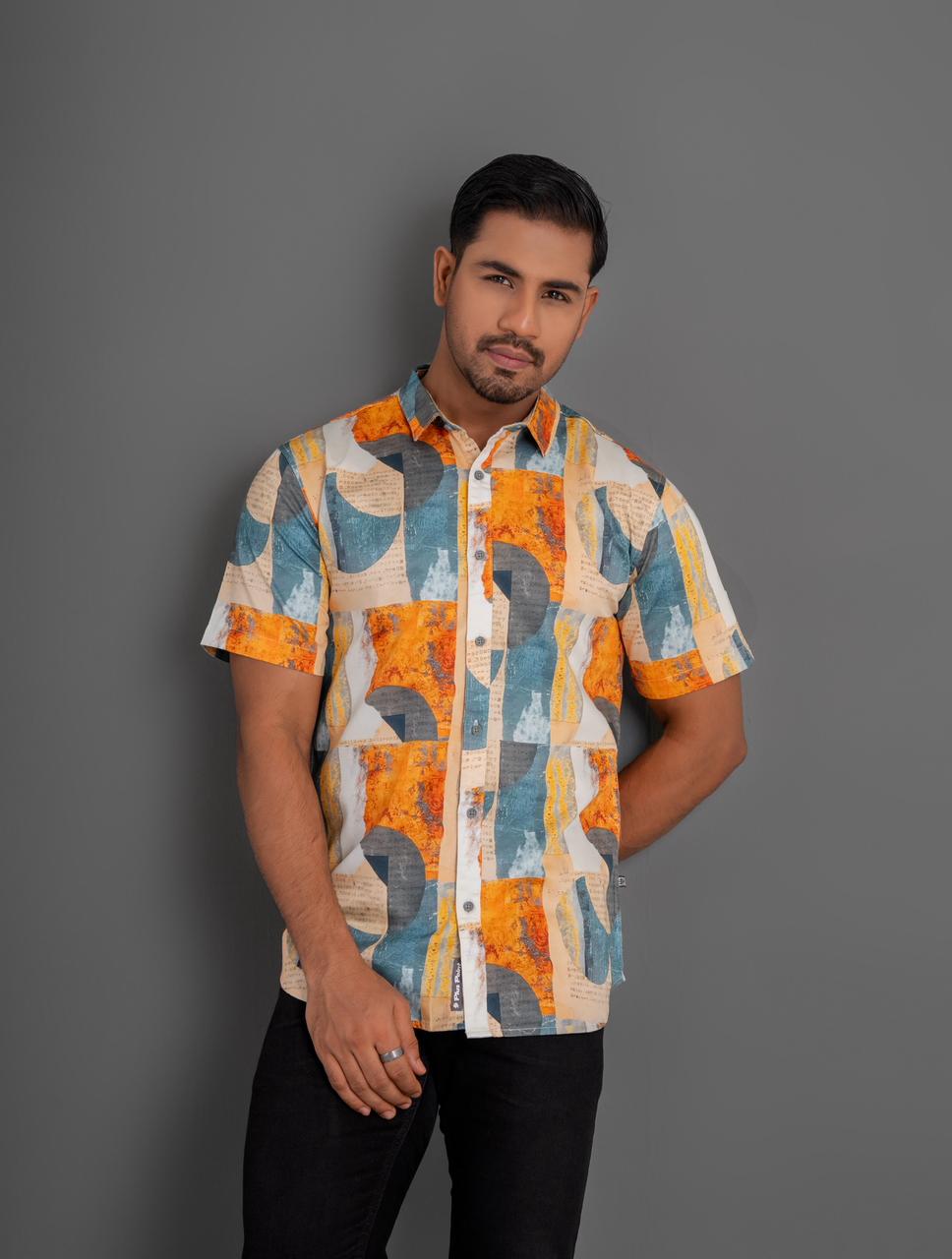 MENS HALF SLEEVE CASUAL SHIRT