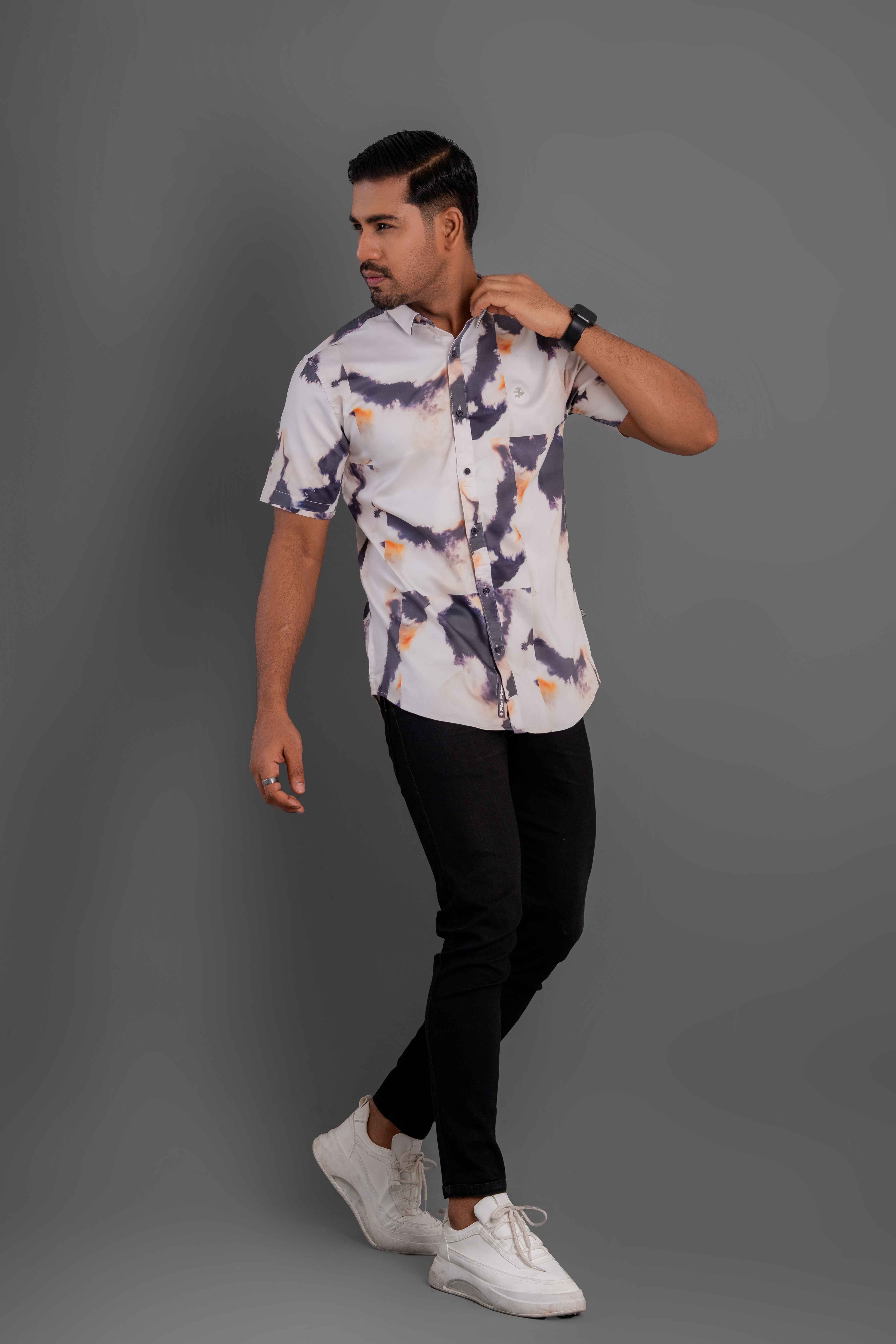 MENS HALF SLEEVE CASUAL SHIRT
