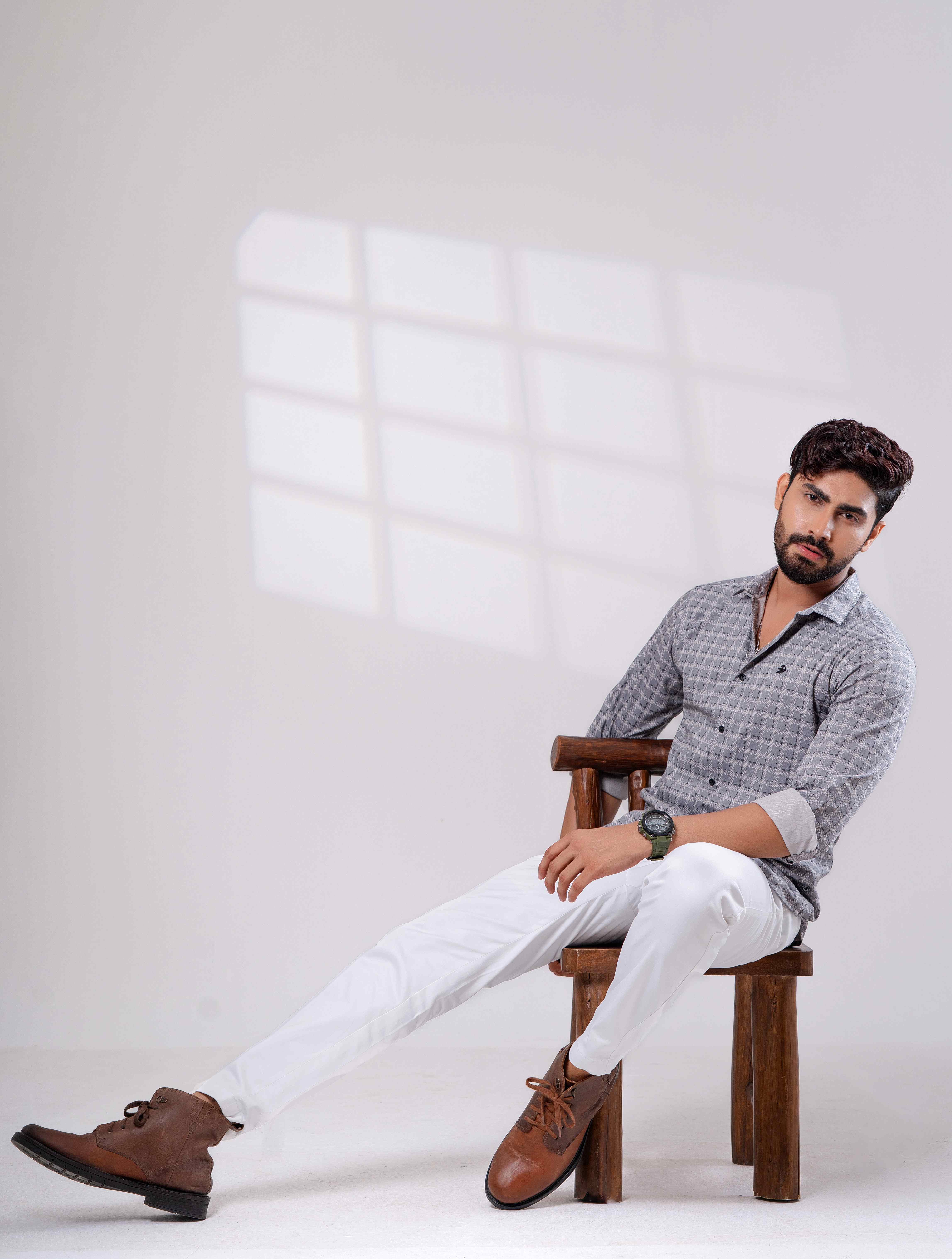MENS FULL SLEEVE CASUAL SHIRT 
