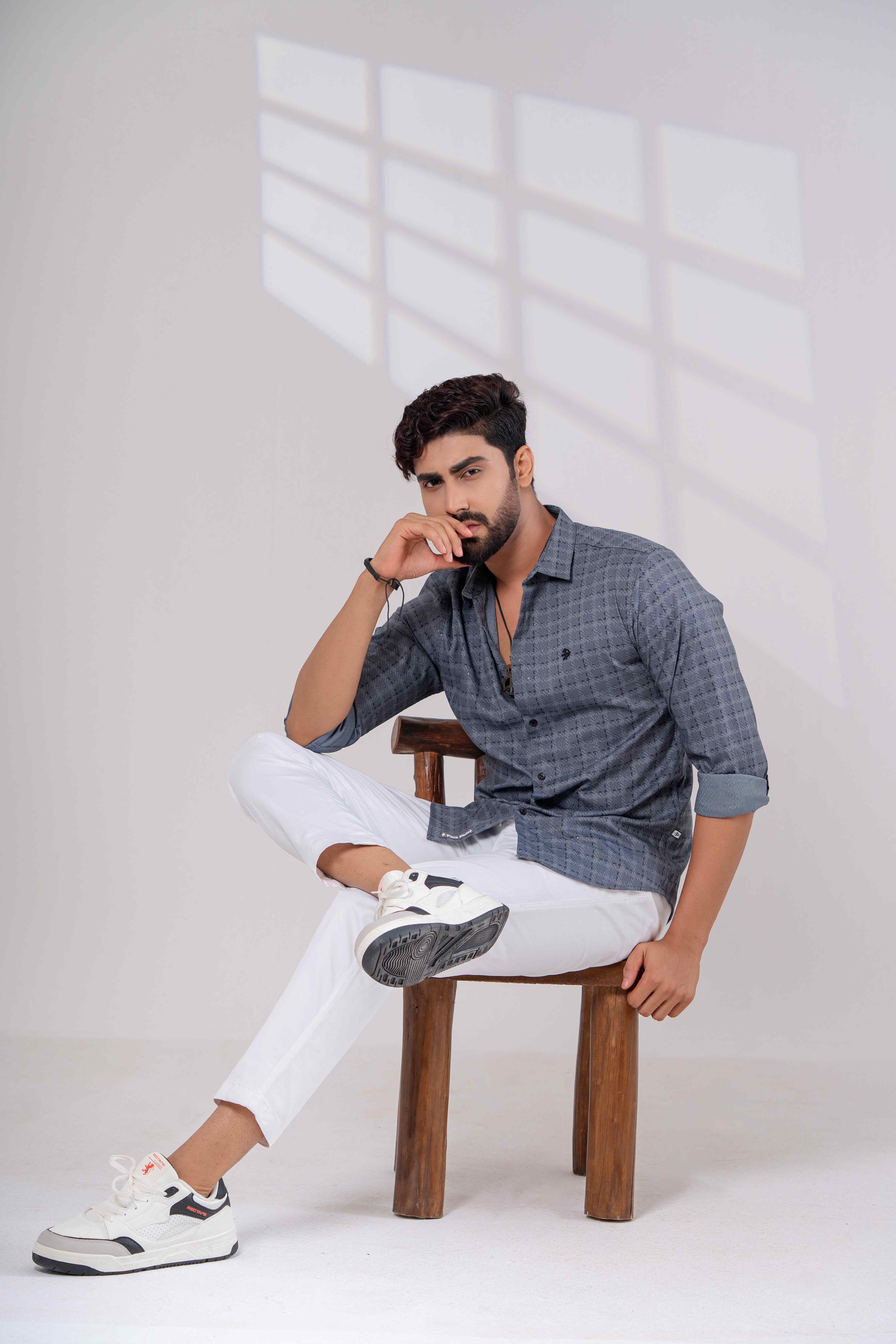 MENS FULL SLEEVE CASUAL SHIRT 