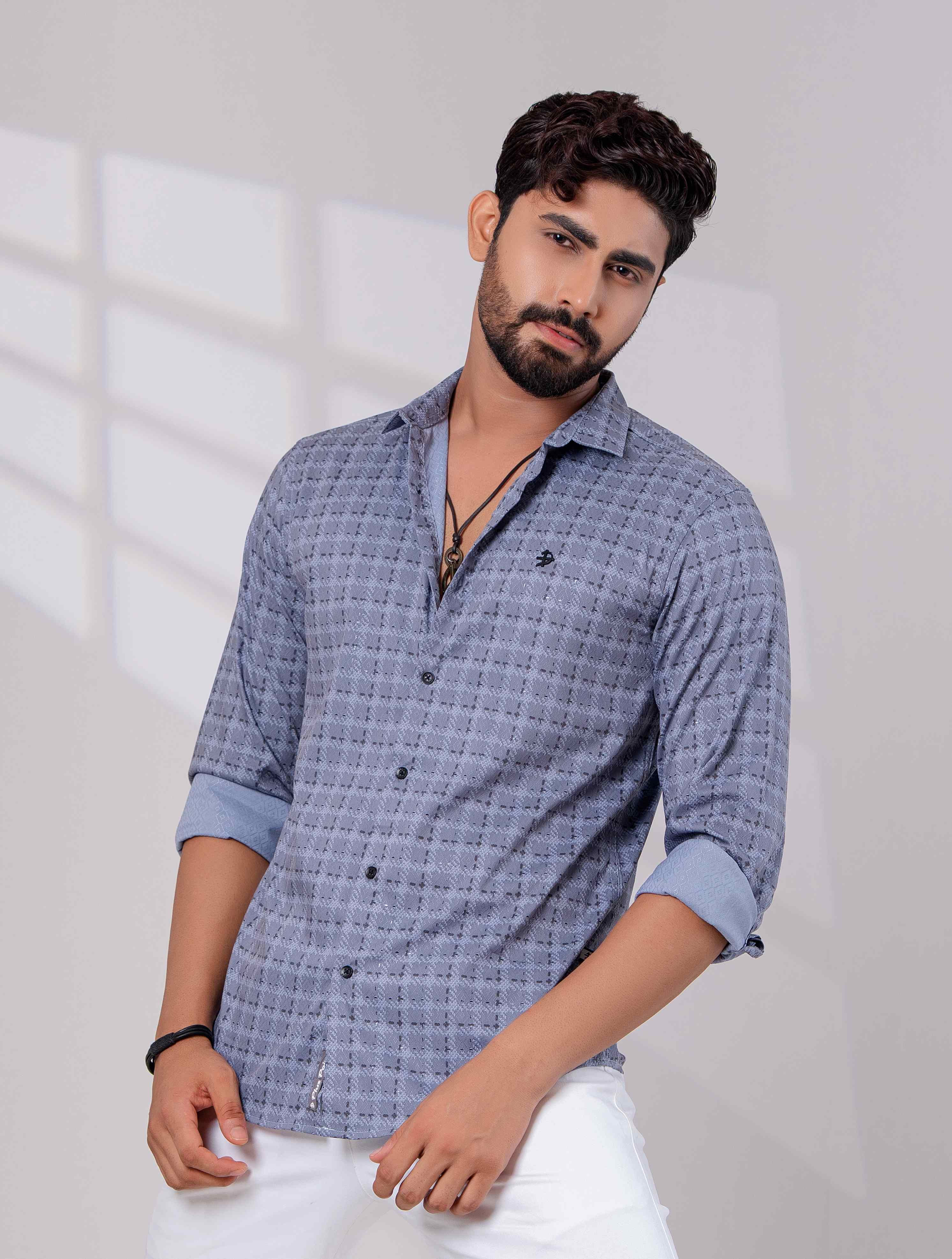 MENS FULL SLEEVE CASUAL SHIRT